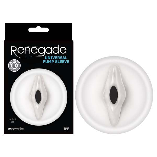 Renegade Universal Pump Sleeve - Clear Vagina