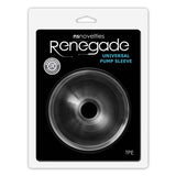 Renegade Universal Pump Sleeve - Black Penis Pump Sleeve