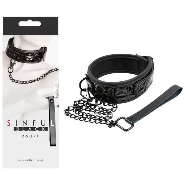 Sinful - Collar -  Collar and Leash