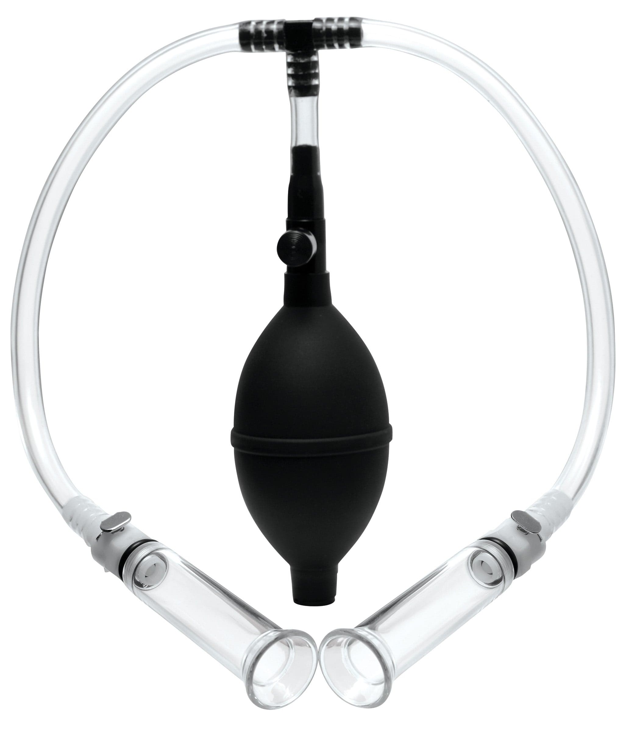 Nipple Pumping System with Dual Cylinders 2.75 Inches Nipple Suckers