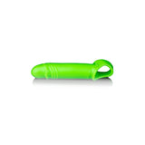 OUCH! Glow In The Dark Smooth Penis Extension Sleeve - 15.5 cm