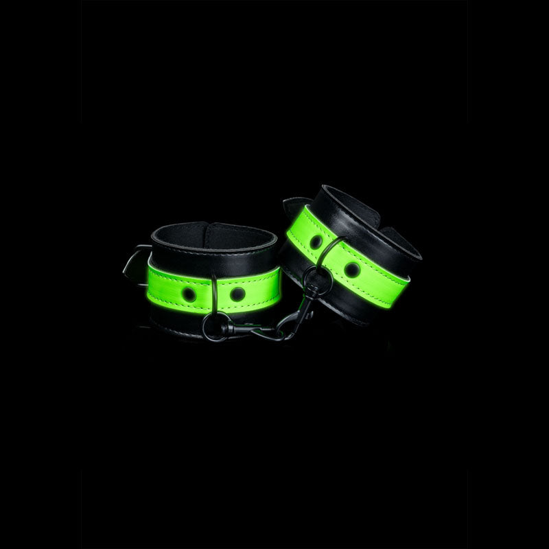 OUCH! Glow In The Dark Handcuffs - Restraints