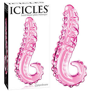 Icicles #24 -  6'' Curved Glass Dong