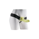 Fetish Fantasy Series For Him Or Her Hollow Strap-on - Glow in the Dark 6'' Hollow Strap-On