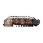 Penis Enhancer Sleeve 1.5 Inch Smoke – Extra Length and Girth Sleeve > Sex Toys For Men > Penis Sleeves