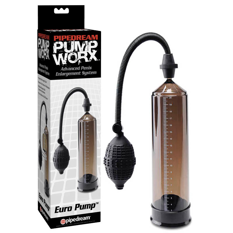 Pump Worx Euro Pump Smoke Penis Pump