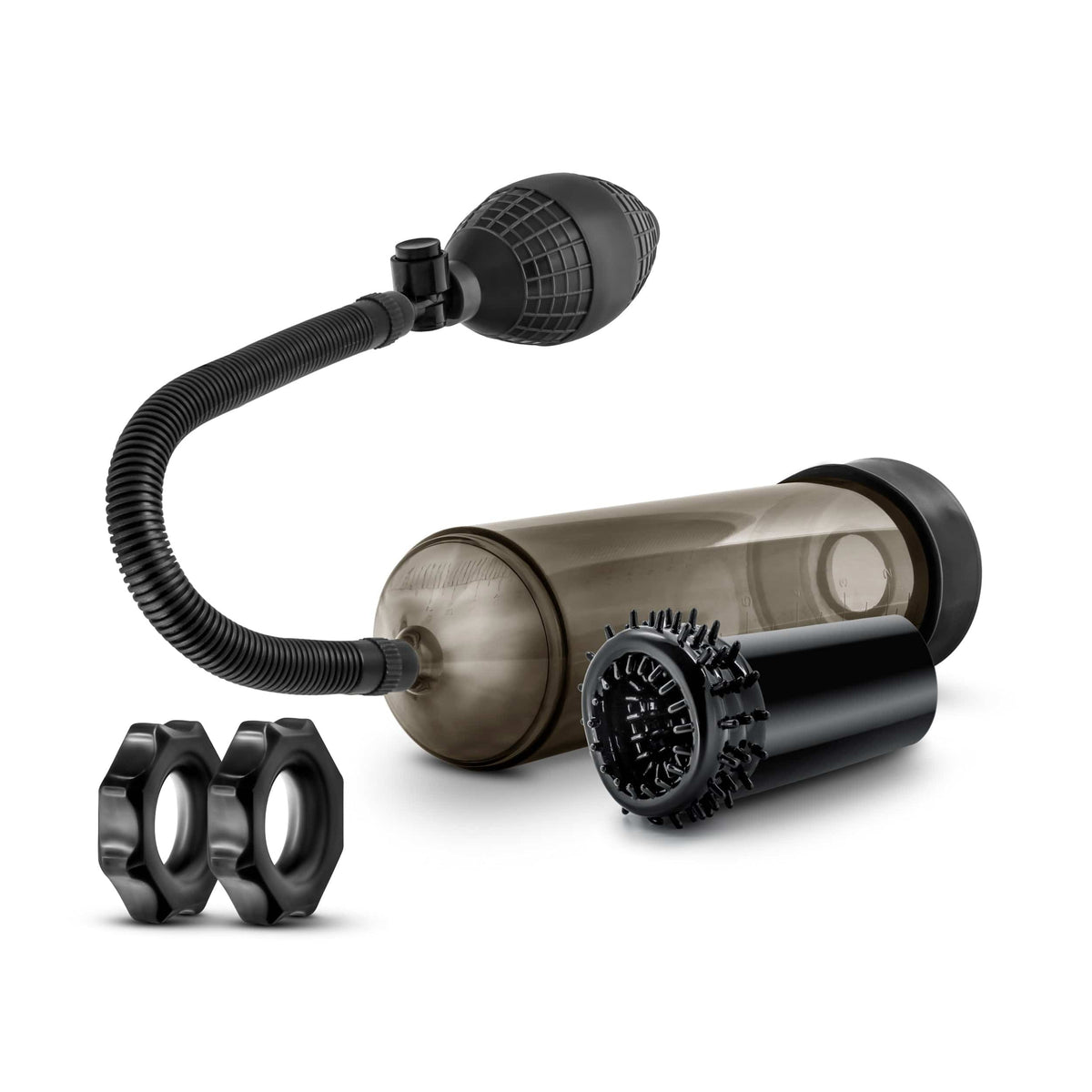 Quickie Kit Thick Cock Black - Ultimate Stimulation Set > Pumps > Penis Pumps