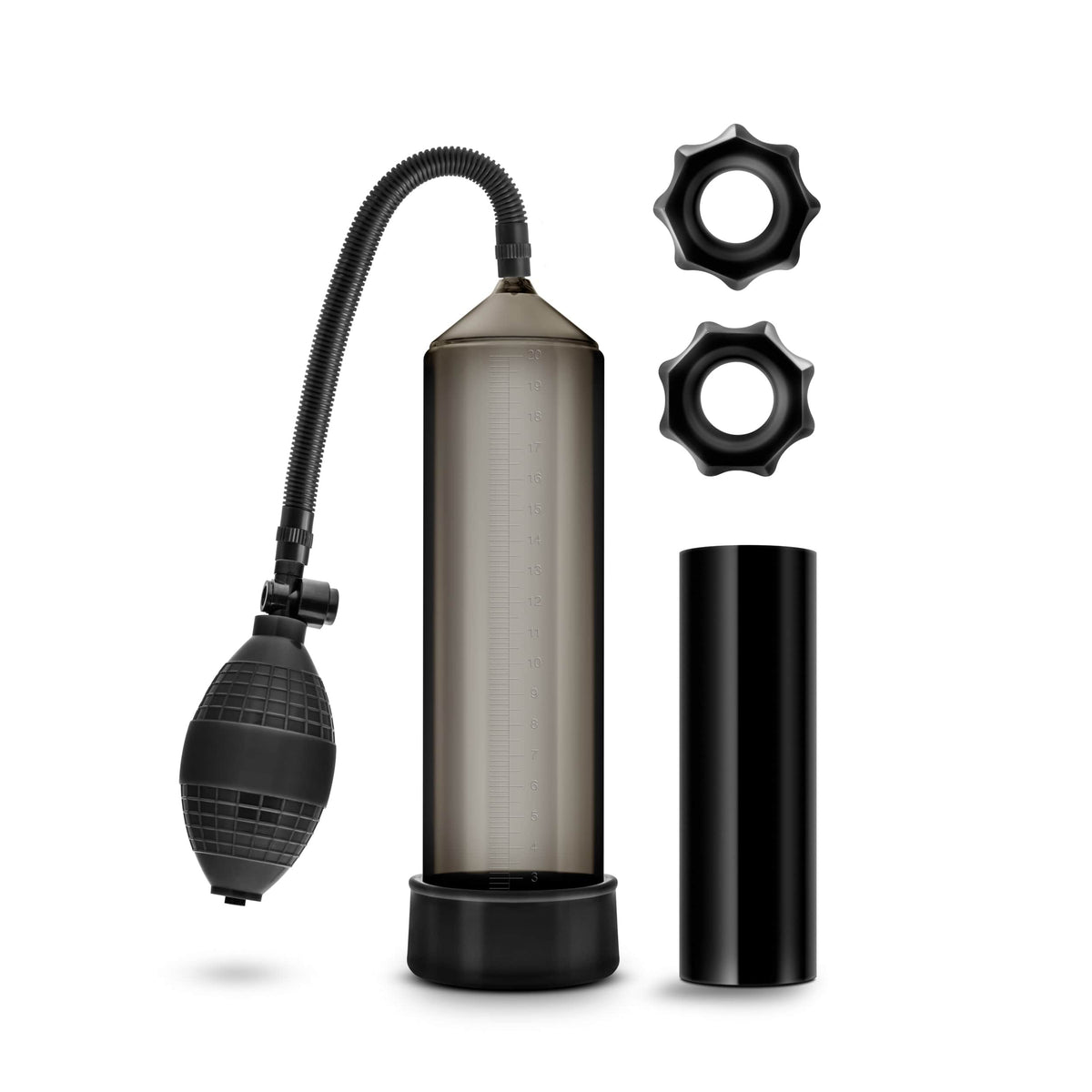 Quickie Kit Thick Cock Black - Ultimate Stimulation Set > Pumps > Penis Pumps