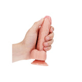 REALROCK Realistic Regular Curved Dong with Balls - 15.5 cm (6'') Dong