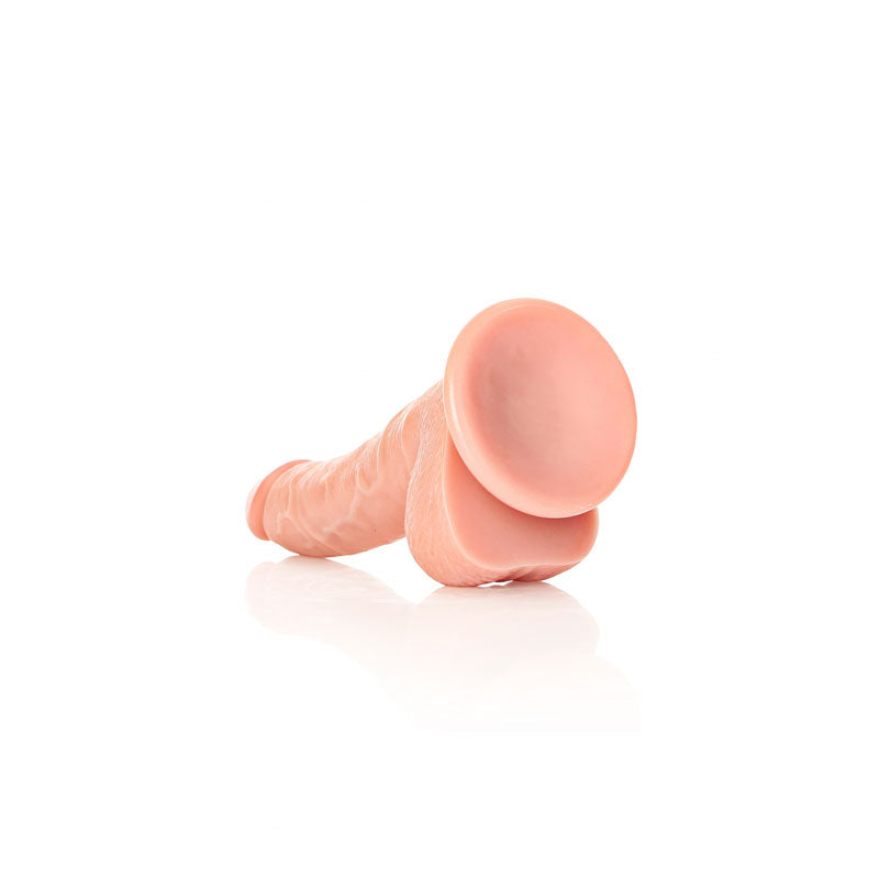 REALROCK Realistic Regular Curved Dong with Balls - 18 cm (7'') Dong