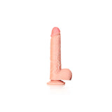 REALROCK Straight Realistic Dildo with Balls - 18 cm (7'') Dong
