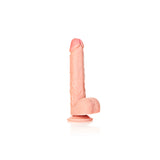 REALROCK Straight Realistic Dildo with Balls - 18 cm (7'') Dong