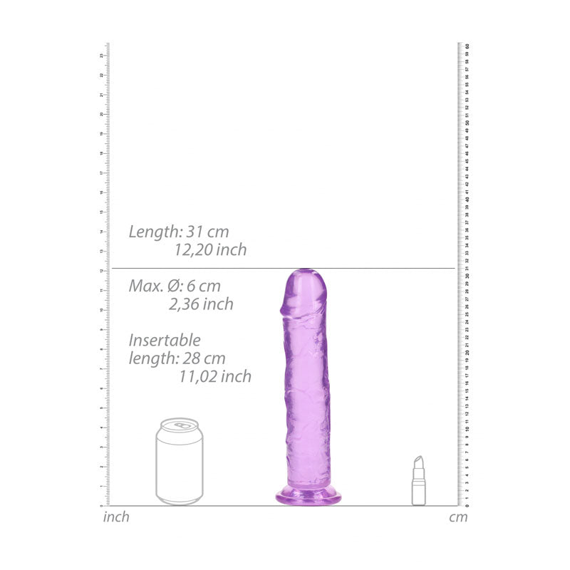 REALROCK 31 cm Straight Dildo -  (11'') Dong