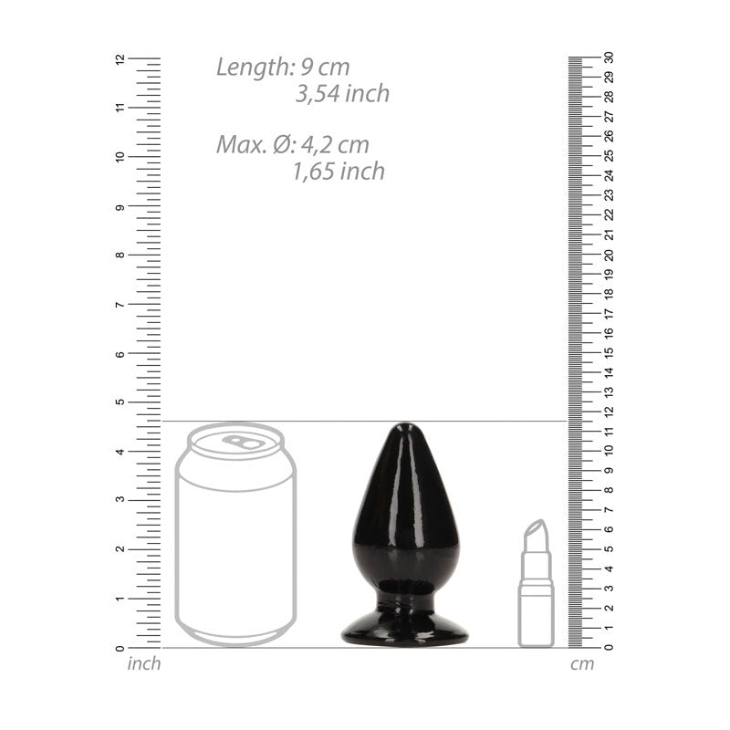 REALROCK 11.5 cm Anal Plug -  -  (4.5'') Butt Plug