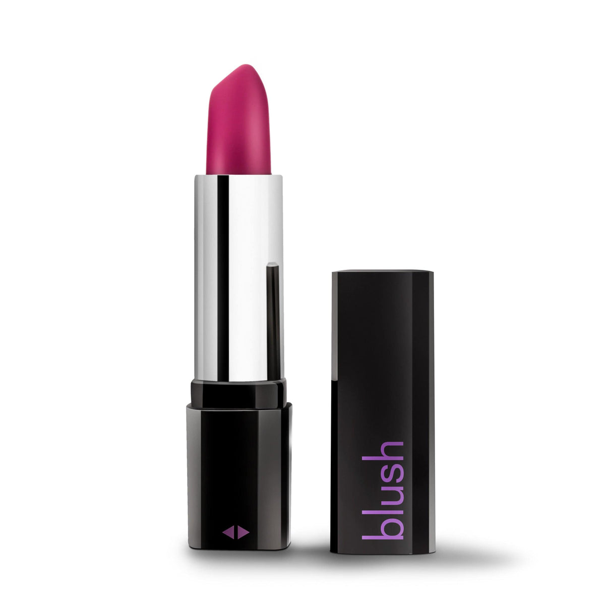 Rose Lipstick Vibe Black 4 Inch Compact Pleasure Toy > Vibrators > Mini Vibrators