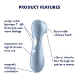 Satisfyer Pro 2 -  - Touch-Free USB-Rechargeable Clitoral Stimulator