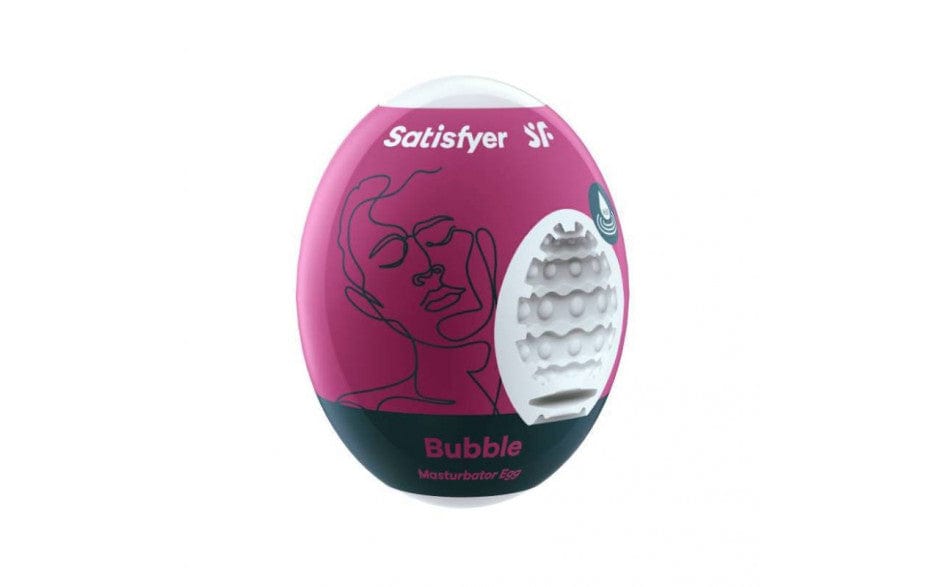 Satisfyer Masturbator Egg Bubble Hydro-Active Texture Compact Pleasure Device > Sex Toys For Men > Masturbators Cup Main image