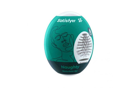 Satisfyer Masturbator Egg Naughty Compact Pleasure Device > Sex Toys For Men > Masturbators Cup