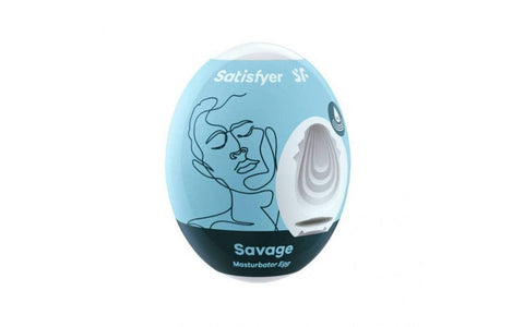 Satisfyer Masturbator Egg Savage Compact Pleasure Toy > Sex Toys For Men > Masturbators Cup