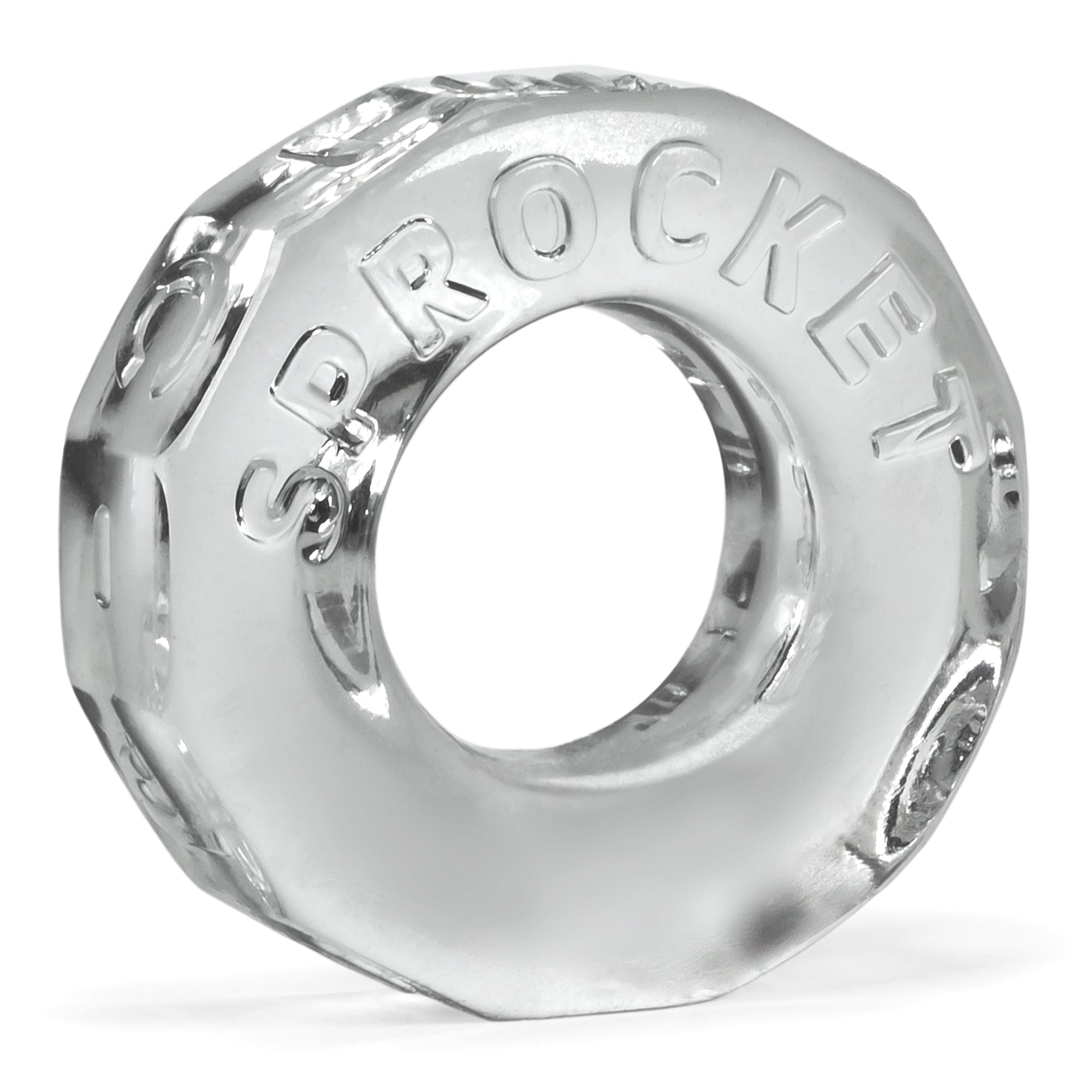Sprocket Cockring Clear Super Stretch Fit 2.75 Inch Inner Circumference > Cock Ring > Single Main image