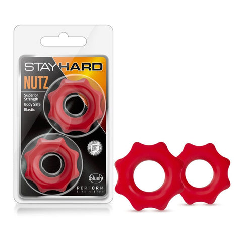 Stay Hard Nutz Cock Rings Set of 2 COCK RING Set