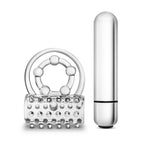 Stay Hard Vibrating Super Clitifier - Vibrating Cock Ring - Clear > Cock Ring > Vibrating