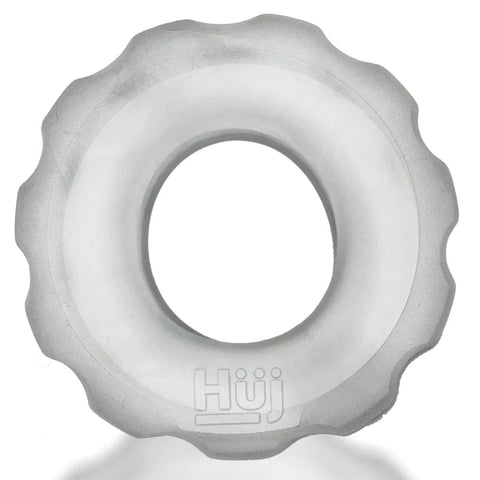 Super Hunkyjunk Three Piece Cockrings Clear Ice COCK RING Set