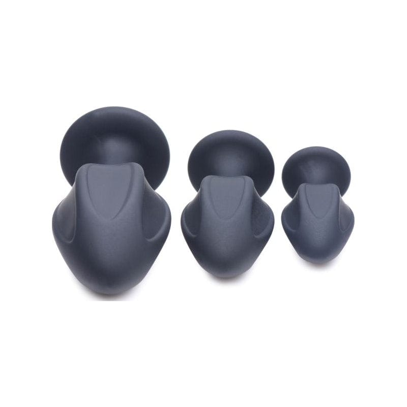 Triple Juicers Silicone Anal Plug Set in Black > Anal Range > Butt Plug Kits