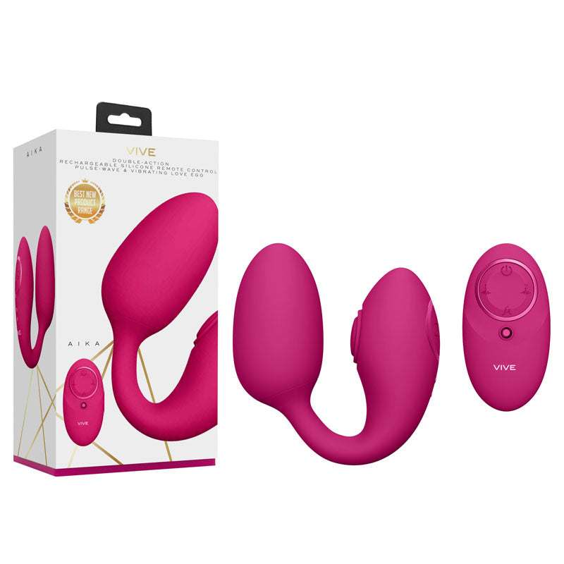 Vive AIKA -  USB Rechargeable Egg with Pulse Wave