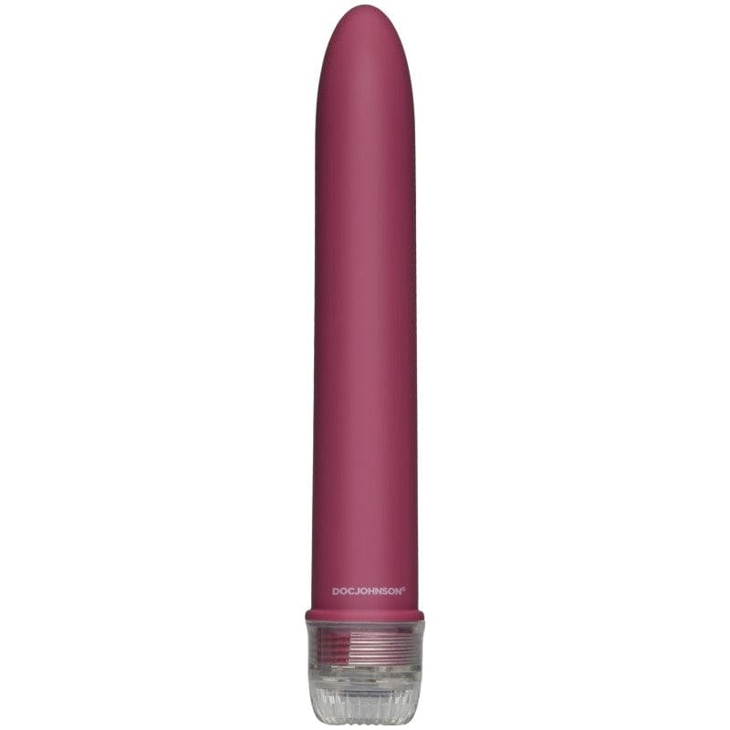 Velvet Touch Vibe Dusty Rose 8 Inch Pleasure Device