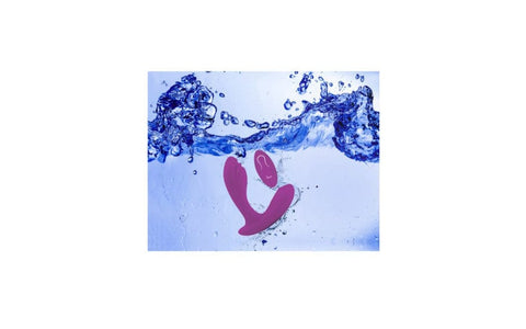 Viben Epiphany Rollerball Dual-Stim Massager w Remote Berry Finger Stimulator