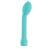 Adam & Eve VIBRATORS Teal  Adam & Eve RECHARGEABLE SILICONE G-GASM DELIGHT - Teal 17.8 cm USB Rechargeable Vibrator 844477019772