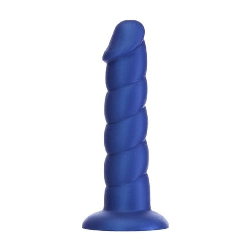 Addiction Adult Toys Blue Unicorn Dildo 8in Blue 677613892140
