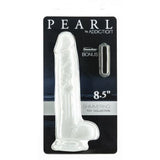 Addiction Adult Toys White Pearl Dildo 8.5in Pearl White 677613879103