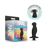 Anal Adventures Adult Toys Black Anal Adventures Platinum Silicone Prostate Massager 02 819835026471