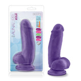 Au Naturel Adult Toys Purple Au Naturel Bold Beefy 7in Dildo Purple 819835023746