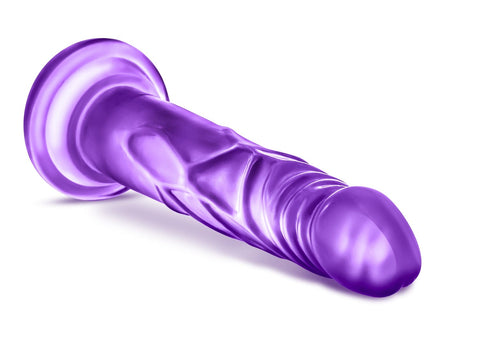 B Yours Sweet N Hard 5 Purple Realistic Dildo with Suction Cup DONGS