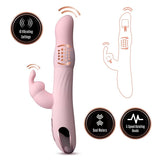 Blush Novelties VIBRATORS-RABBIT Pink Lush Aurora -  -  24.7 cm USB Rechargeable Rabbit Vibrator 819835026945