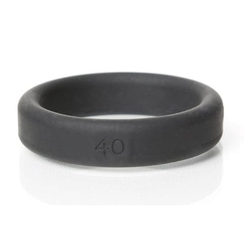 Boneyard Silicone Ring 40mm Black for Men Cockrings