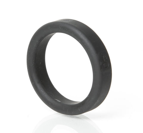 Boneyard Silicone Ring 40mm Black for Men Cockrings