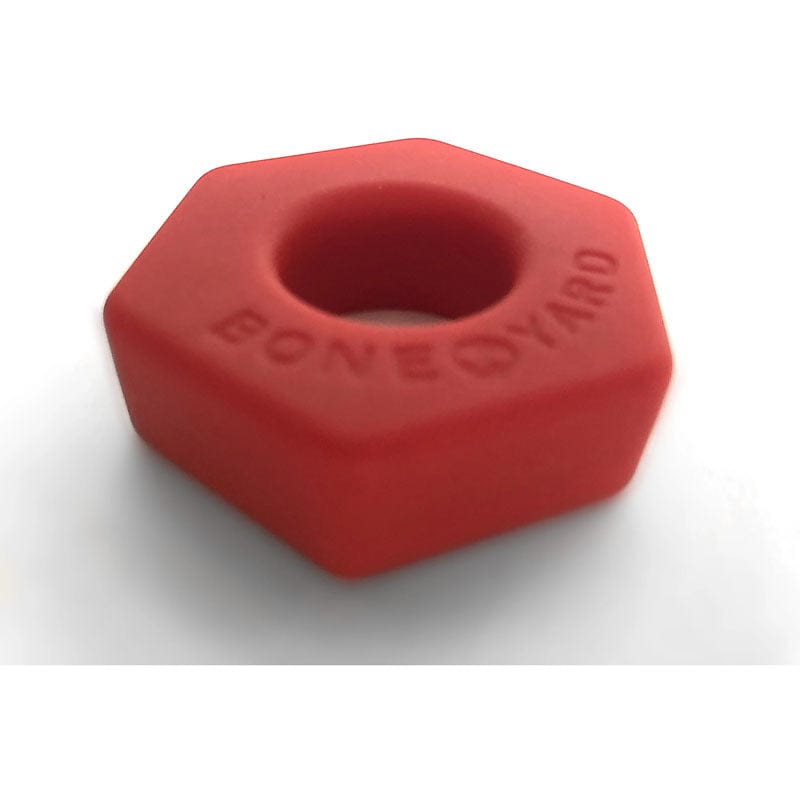 Boneyard Adult Toys Red Bust a Nut Cockring Red 666987003528