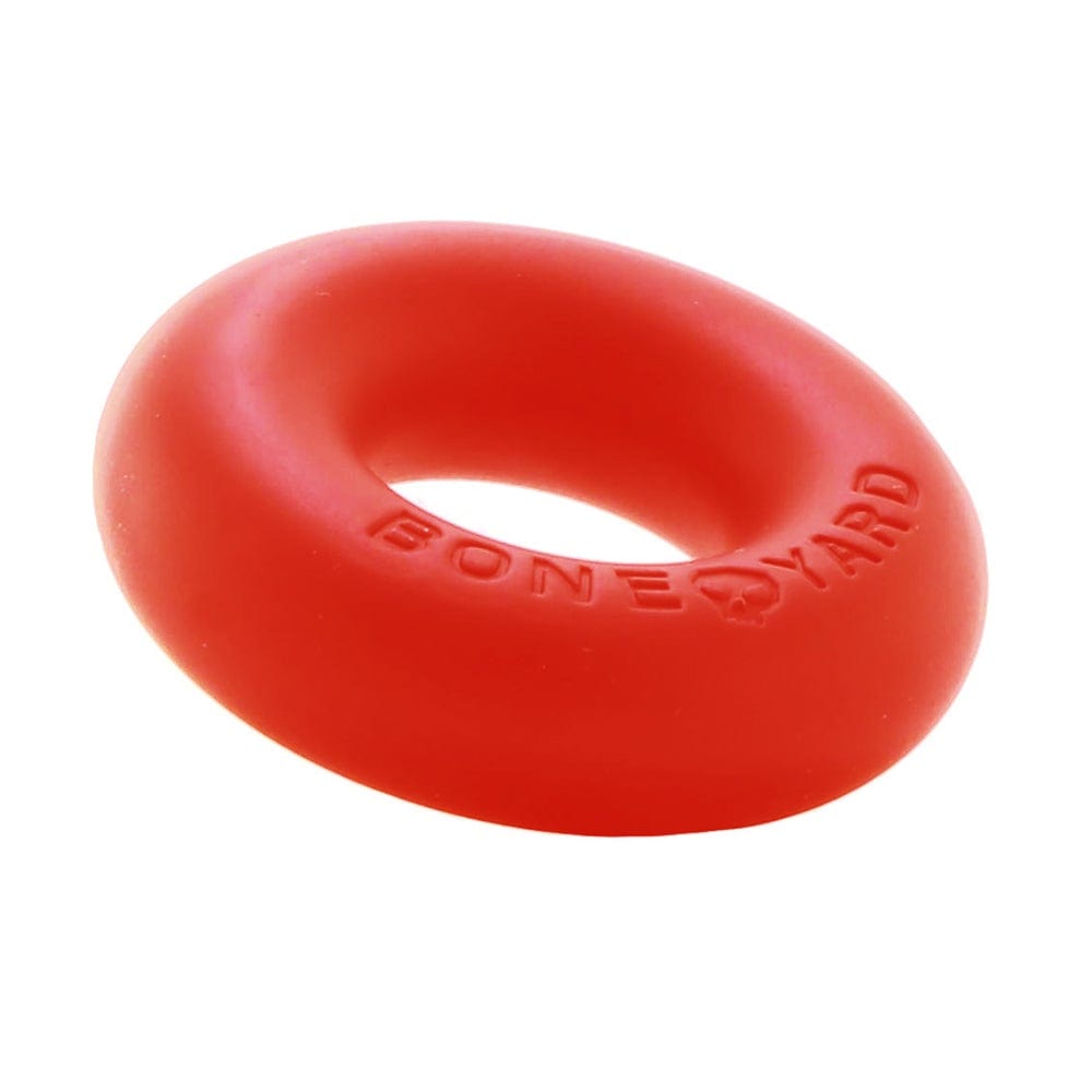 Boneyard Adult Toys Red Ultimate Silicone Cock Ring Red 666987004549