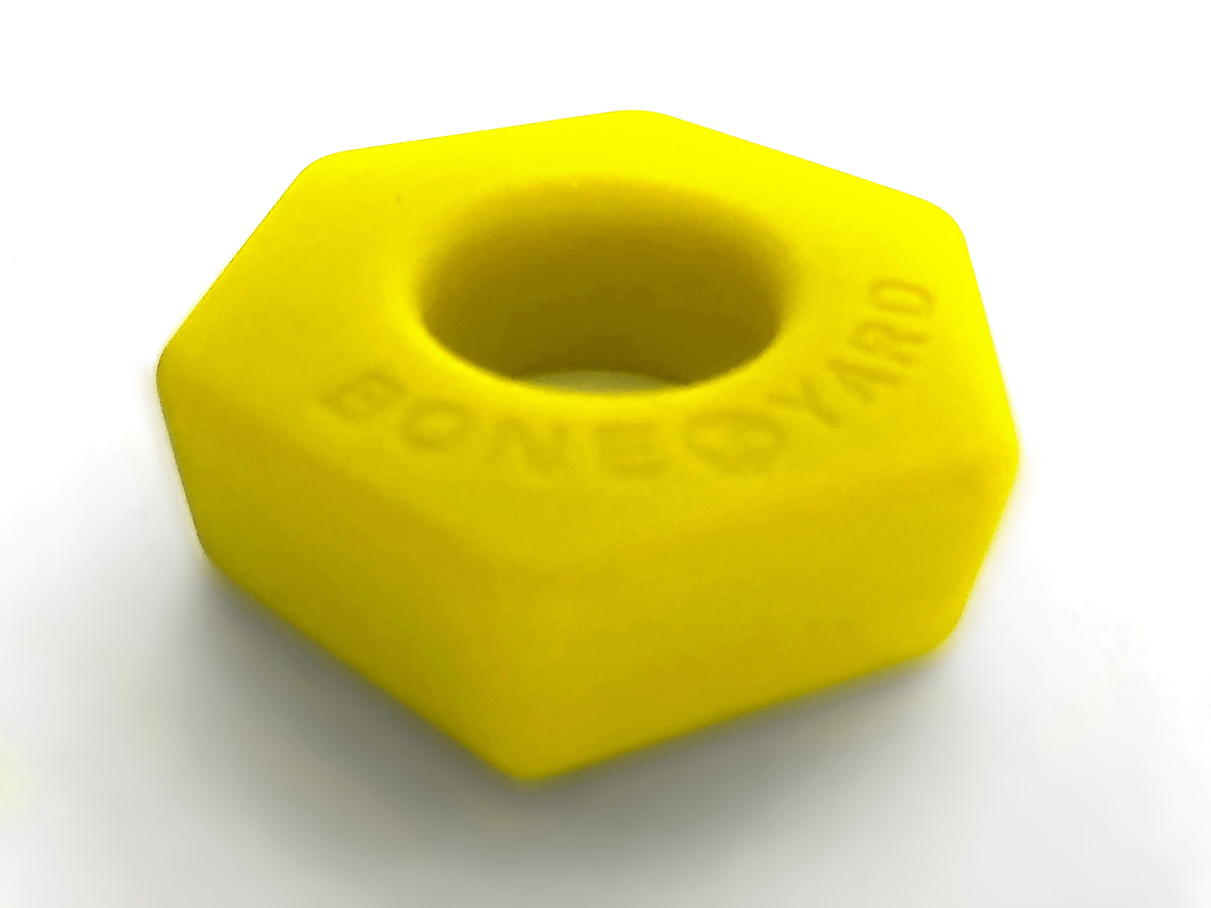Boneyard Adult Toys Yellow Bust a Nut Cockring Yellow 666987003542