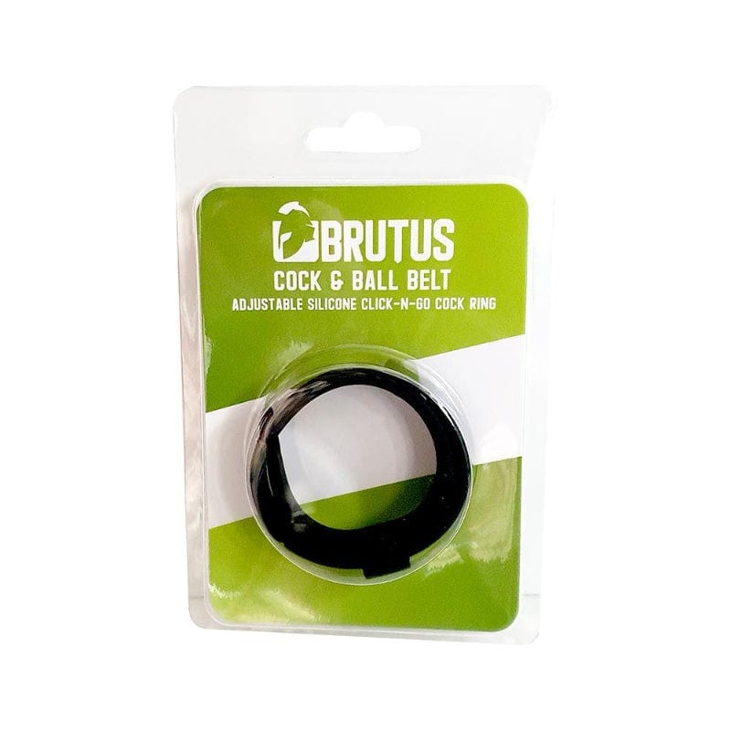 Brutus Adult Toys Black Cock and Ball Belt Adjustable 8718858989201