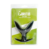 Brutus Adult Toys Black Open Wide Twin Tip Butt Plug XL 8718858989072