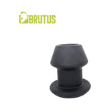 Brutus Adult Toys Black / Small Brutus Gobbler Silicone Tunnel Plug S 8718858988822