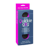 CreativeC Adult Toys Quickie Gag Mouth Bit Black 847878002497