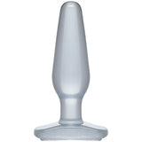 Crystal Jellies Adult Toys Clear Medium Butt Plug Clear 782421125509