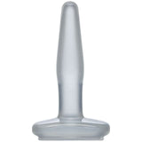Crystal Jellies Adult Toys Clear Small Butt Plug Clear 782421125103
