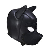 Daytona Adult Toys Black Puppy Play Mask Black 7486245896187